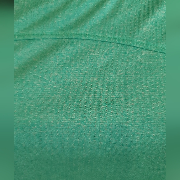 ATHLETIC WORKS, cut out back t-shirt, green, nwt S - Picture 5 of 8